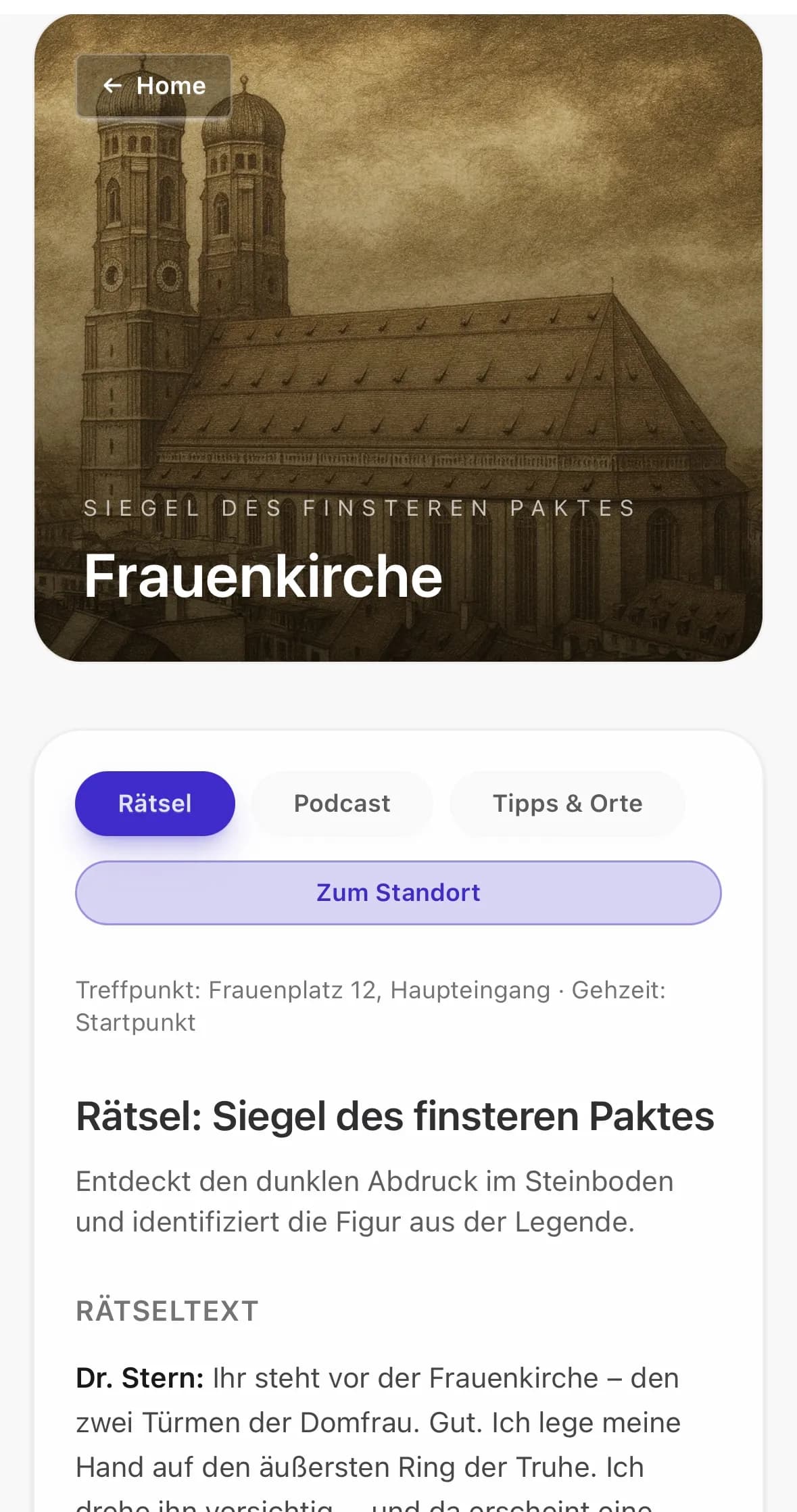Follow the Wittelsbach storyline